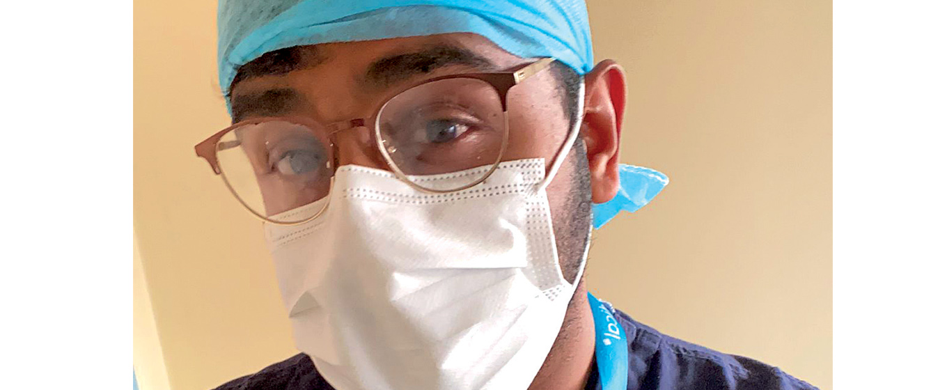 A young doctor's jouney across borders