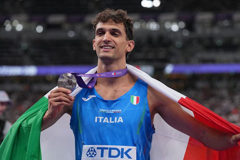 Dallavalle è argento ai Mondiali di atletica