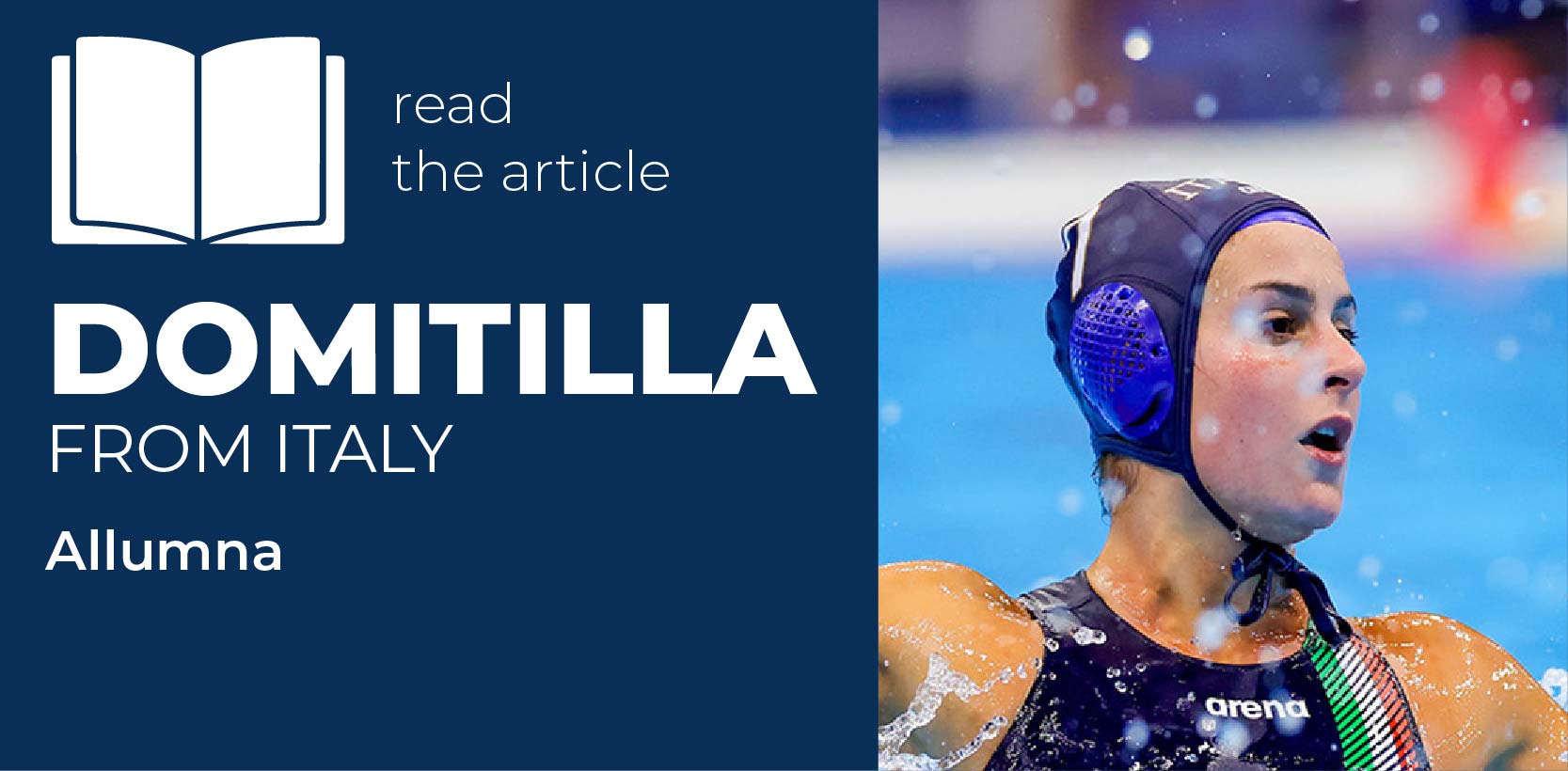 Domitilla, former student featured in an article about her experience in the Medicine and Surgery degree programme at Universit&agrave; Cattolica