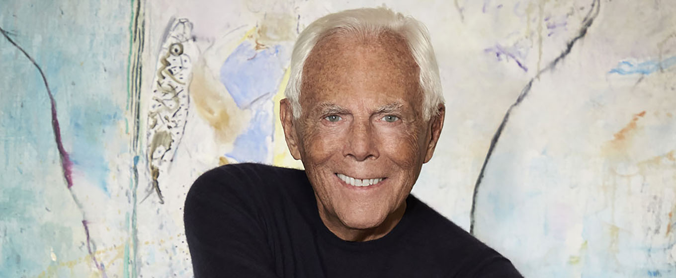 Giorgio Armani receives an honorary degree in Global Business Management